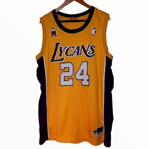 Black MAMBA #24 Jersey Lycans KOBE BRYANT - Picture 3 of 8